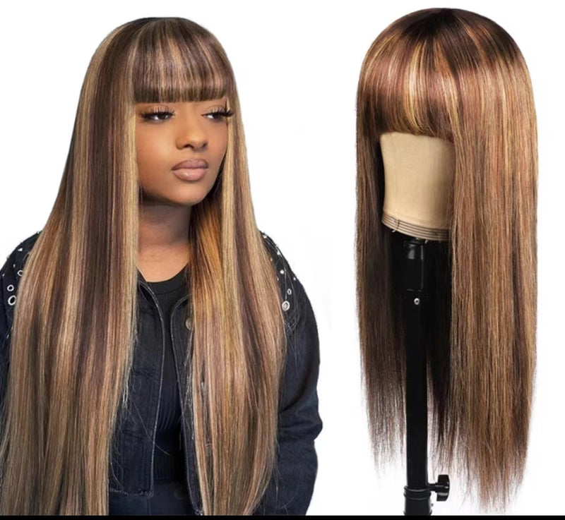 WIGS WITH BANGS (STRAIGHT)180 g