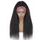 KINKY STRAIGHT TURBAN WIG 180g