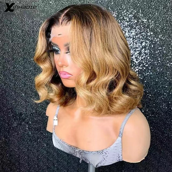 BLONDE WAVY BOB 200g