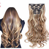 EXTENSIONES CLIP, PELO ONDULADO