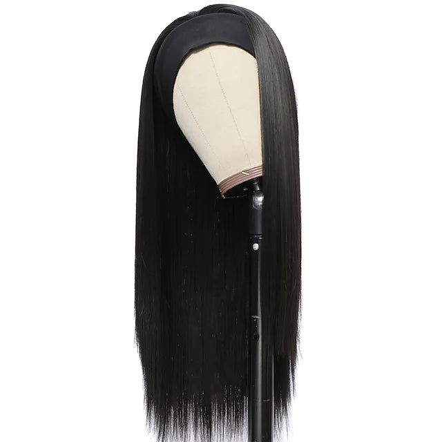 STRAIGHT HAIR TURBANT WIG 180g