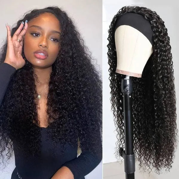 CURLY HAIR TURBANT WIG 180g